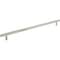 Jeffrey Alexander 18" Center-to-Center Satin Nickel Square Dominique Appliance Handle 845-18SN - alternate 1